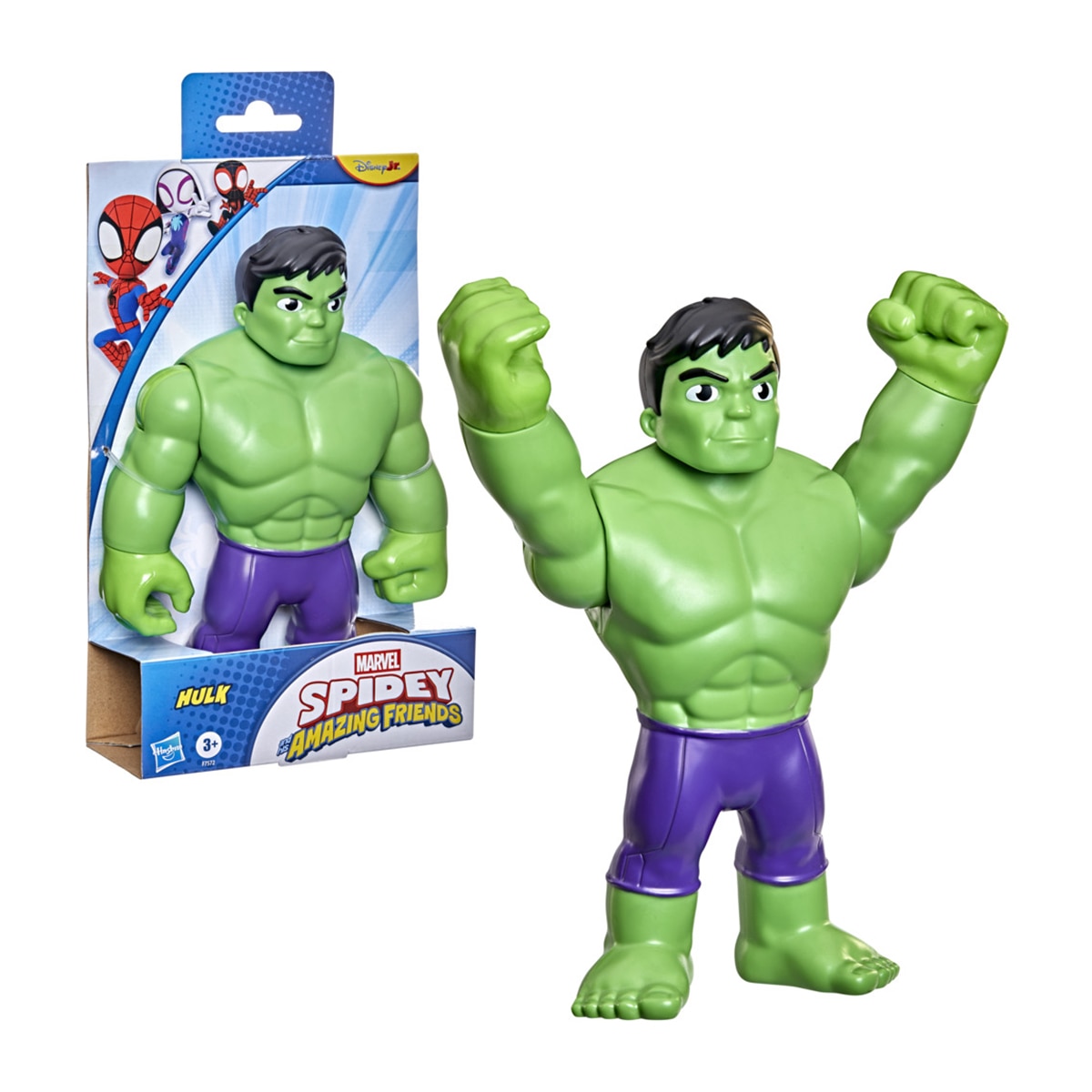 Figura Hulk- Spidey e sua Super-Equipa Marvel, 22 cm 2