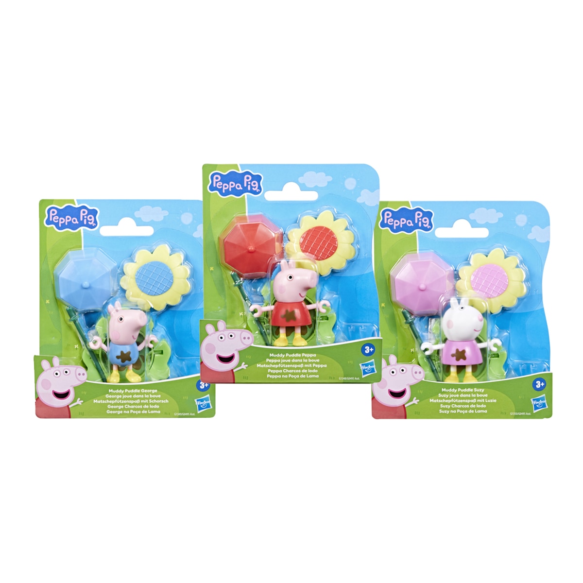 Imagen 0 de Figuras y playsets Muddy Puddle Friends Peppa Pig Hasbro