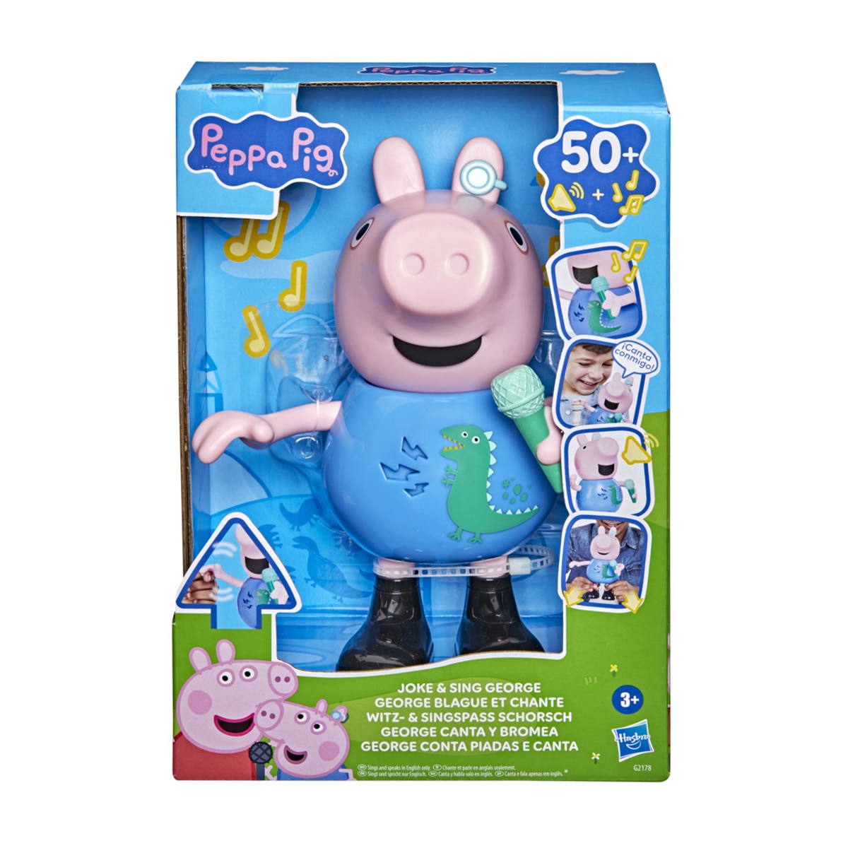 Figura Boneco do George da Peppa Pig: Canta e Faz Piadas 2