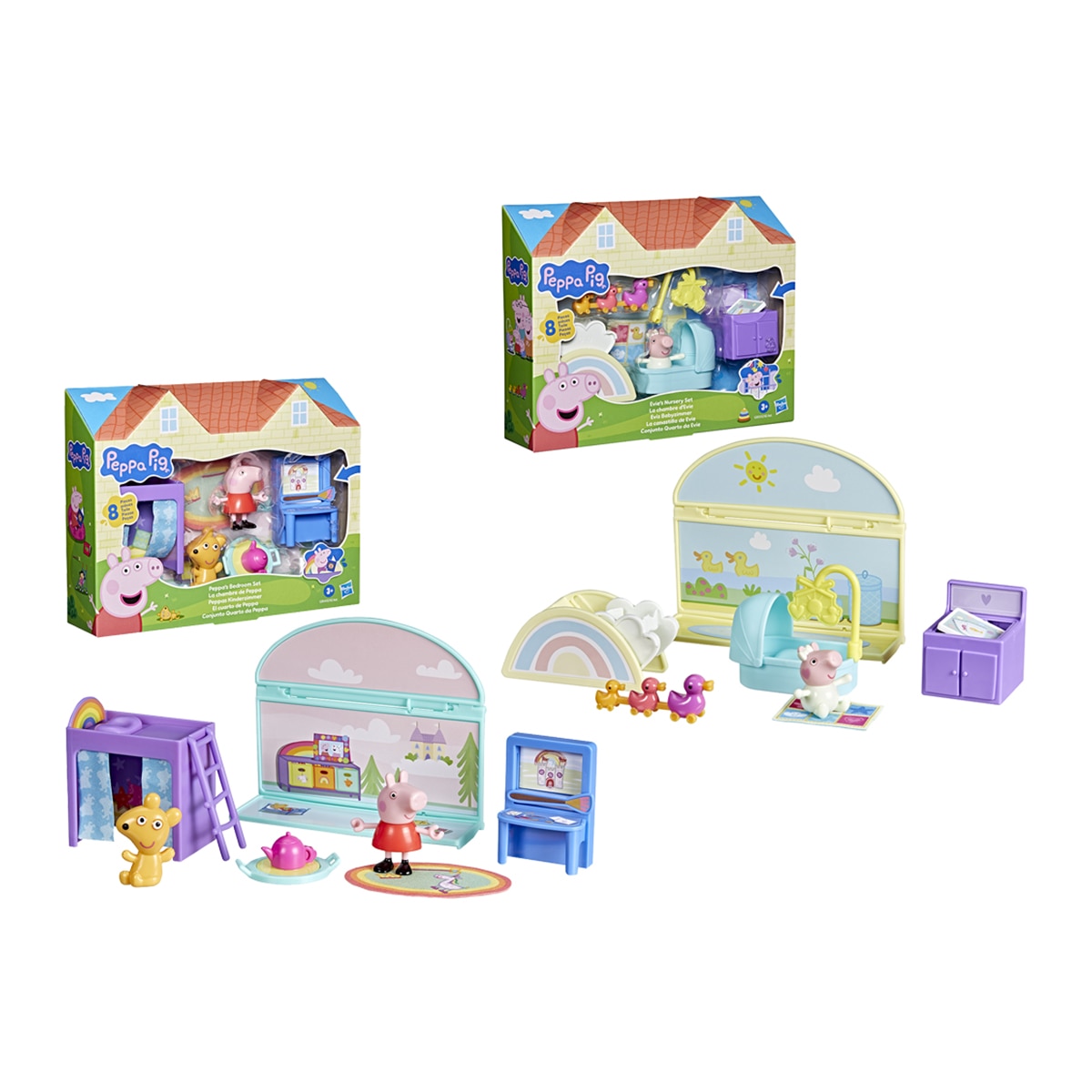 Imagen 0 de Figuras y playsets Sets de accesorios para las habitaciones Peppa Pig Hasbro