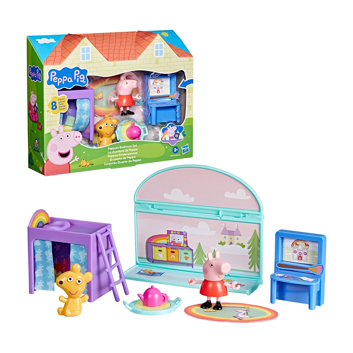 Figuras y playsets Sets de accesorios para las habitaciones Peppa Pig Hasbro 3