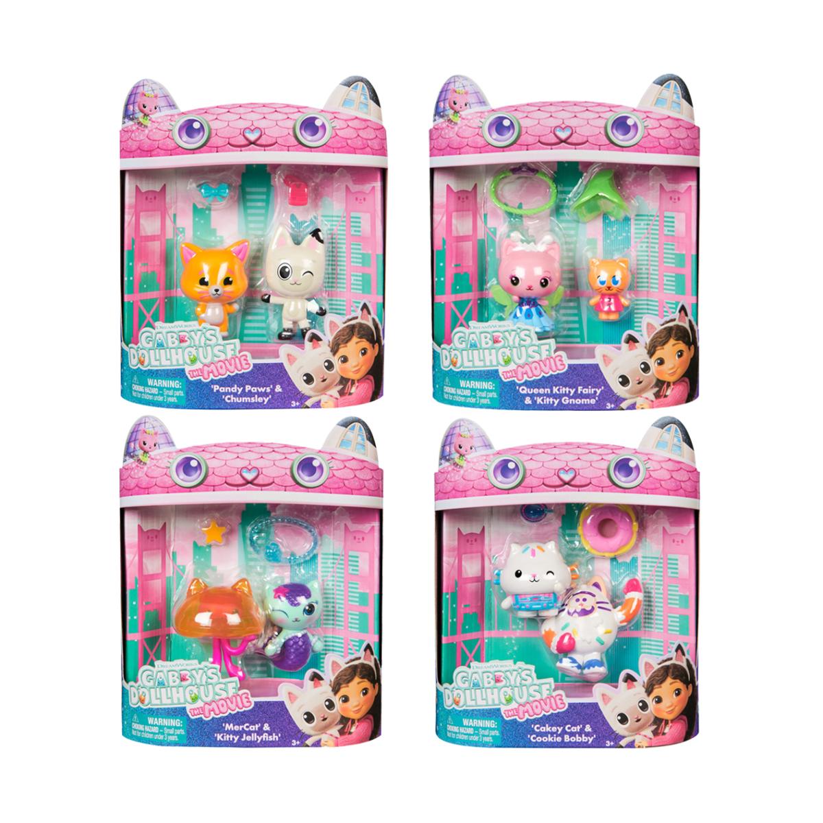 Imagen 0 de Figuras Movie Pack 2 Gabbys Dollhouse Spin Master modelos surtidos