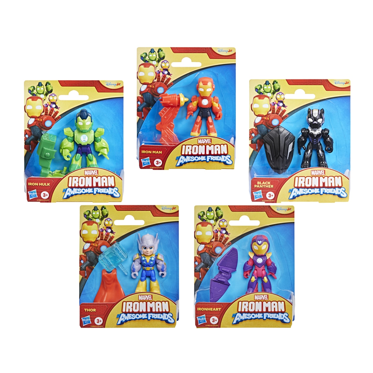 Imagem 0 de Figuras & Acessórios Marvel Iron Man And His Awesome Friends, Modelos Sortidos, Envio Aleatório