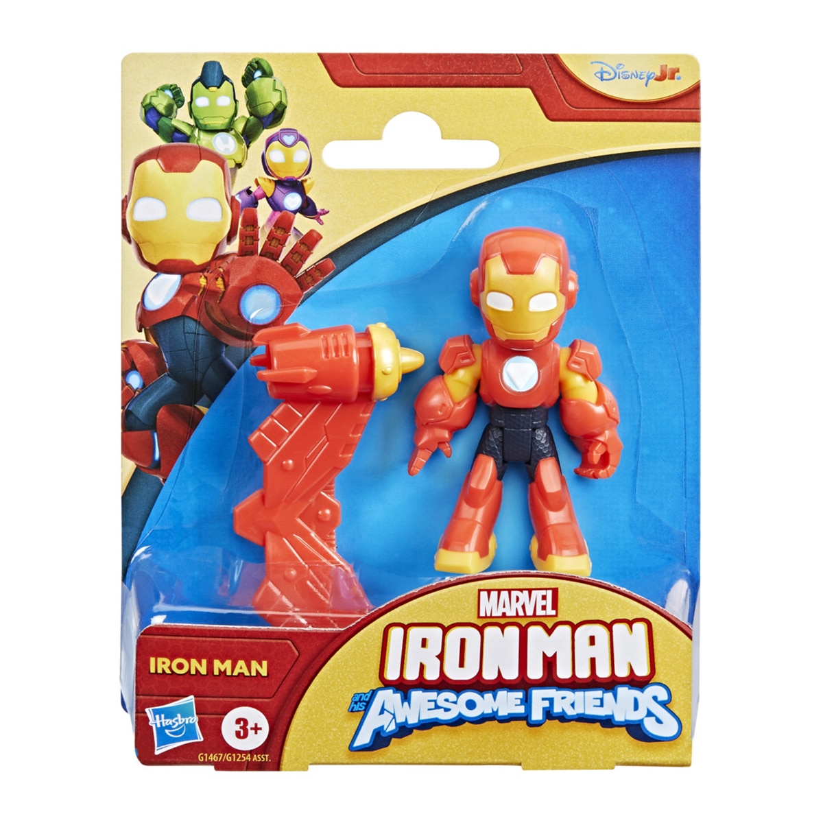 Figuras de acción Iron Man and his Awesome Friends Marvel Hasbro 2