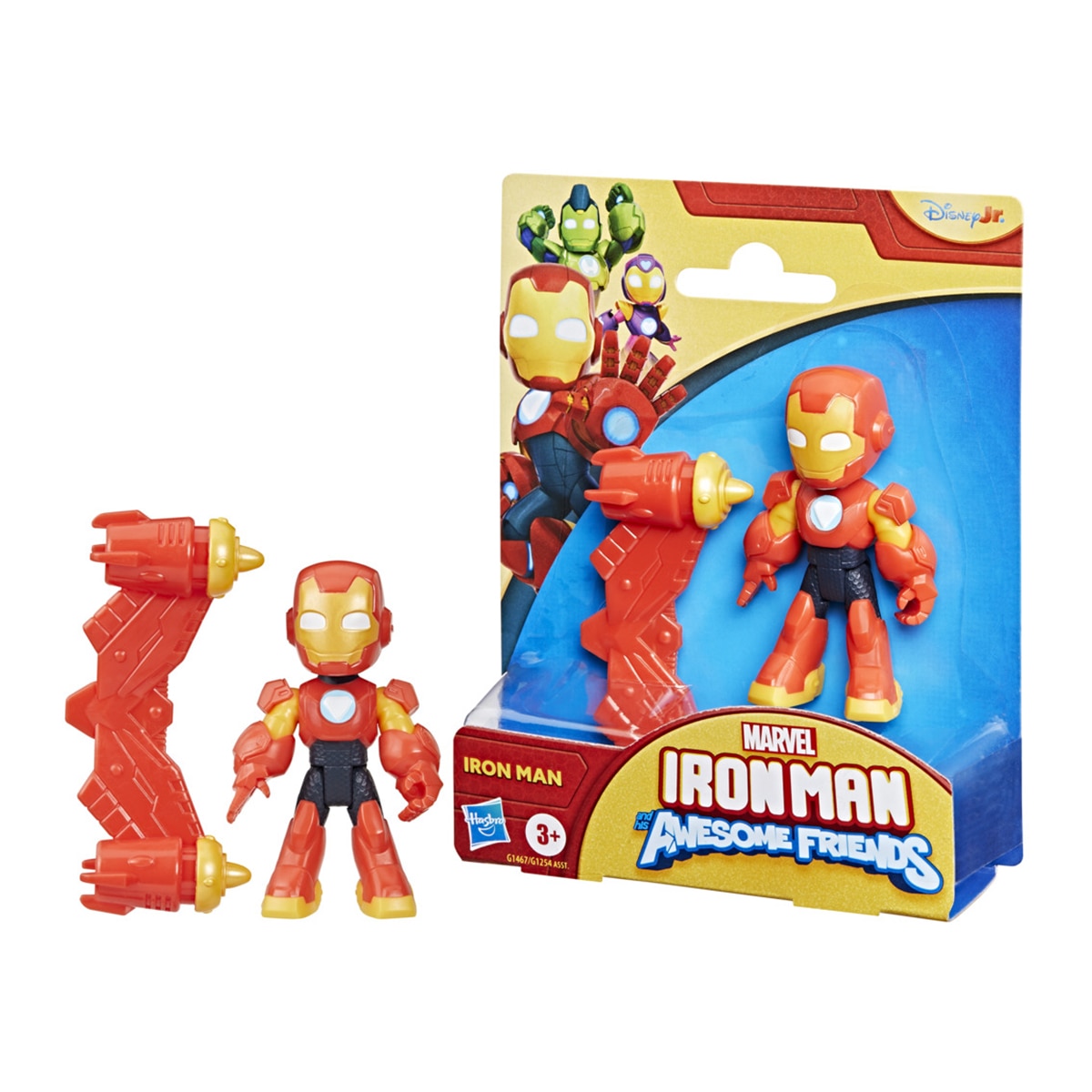 Figuras de acción Iron Man and his Awesome Friends Marvel Hasbro 3