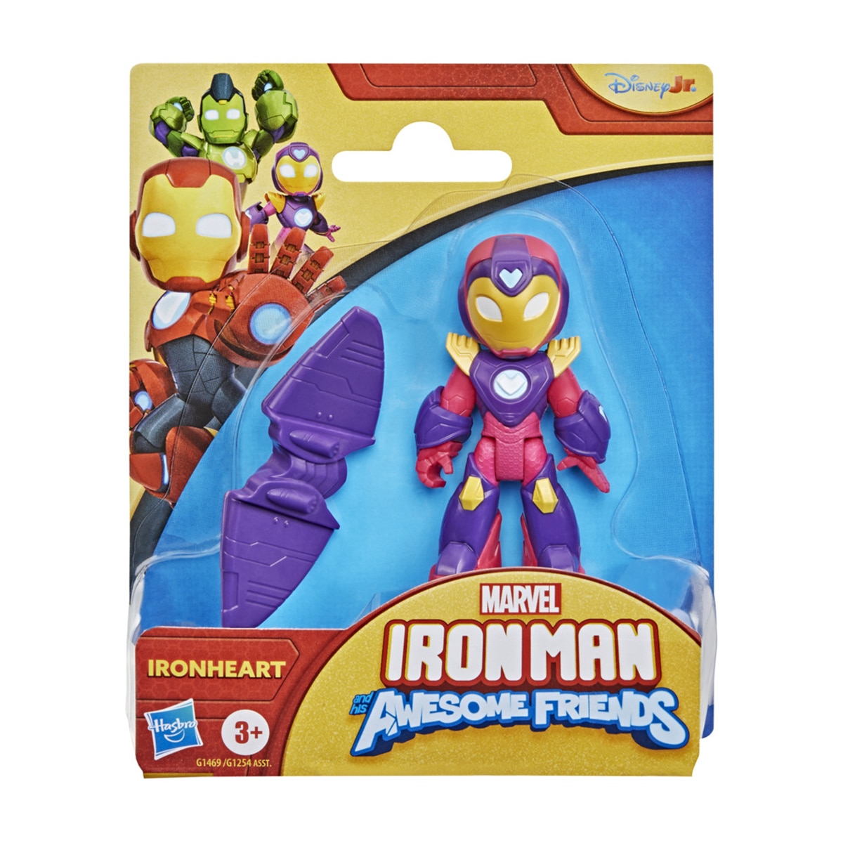 Figuras de acción Iron Man and his Awesome Friends Marvel Hasbro 8