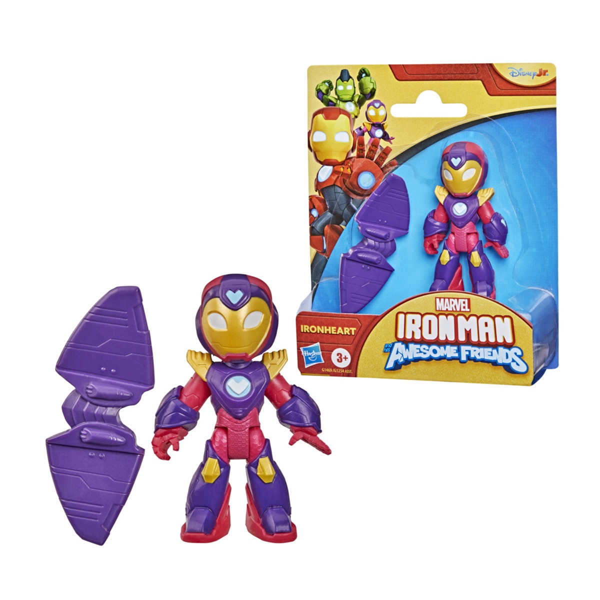 Figuras de acción Iron Man and his Awesome Friends Marvel Hasbro 9