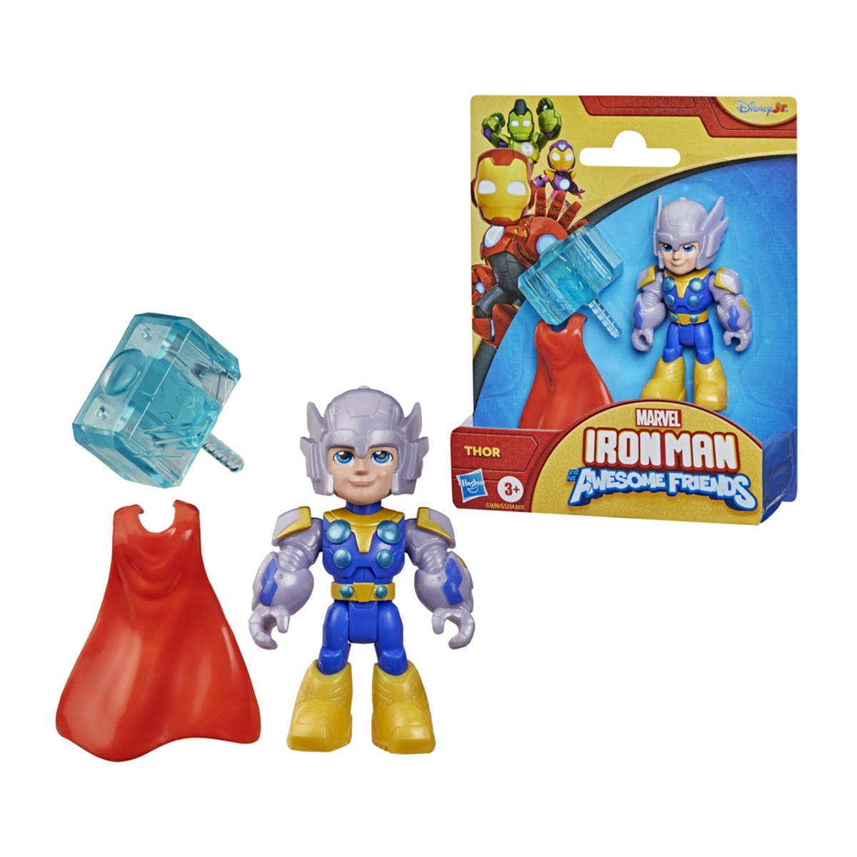 Figuras de acción Iron Man and his Awesome Friends Marvel Hasbro 11