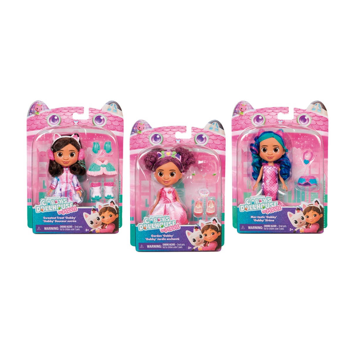 Imagen 0 de Muñecas Movie 15 cm Gabbys Dollhouse Spin Master modelos surtidos