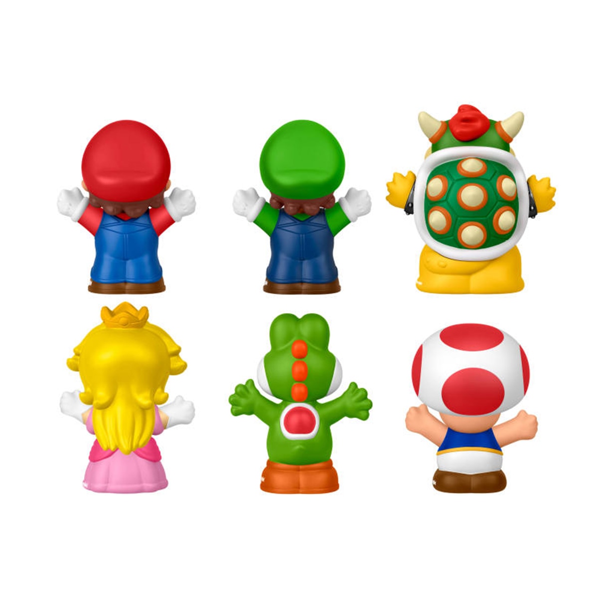 Imagen 5 de Set 6 figuras Super Mario Little People Fisher-Price