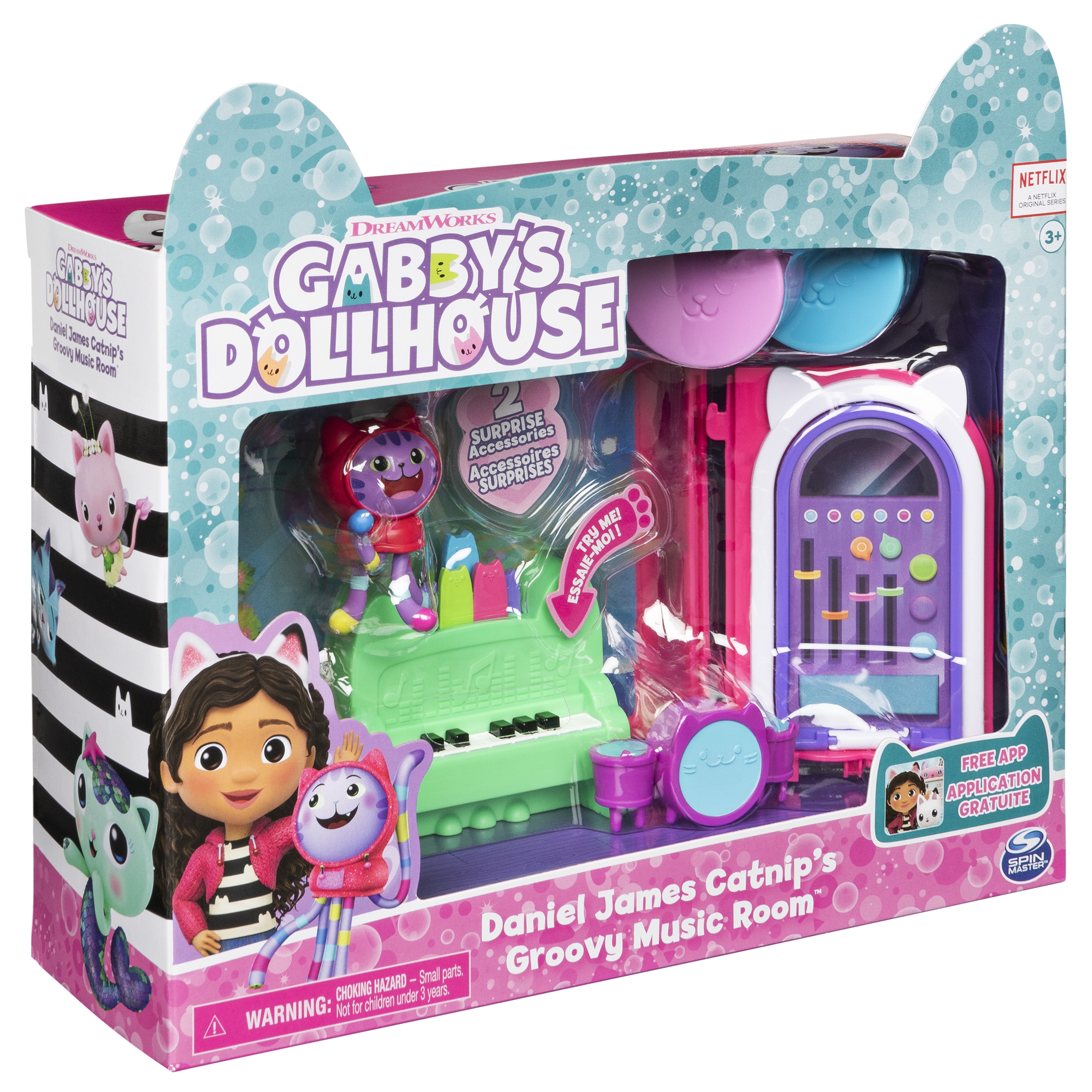 Gabby’s Dollhouse Habitaciones Deluxe La Casa de Muñecas de Gabby Spin Master modelos surtidos 5