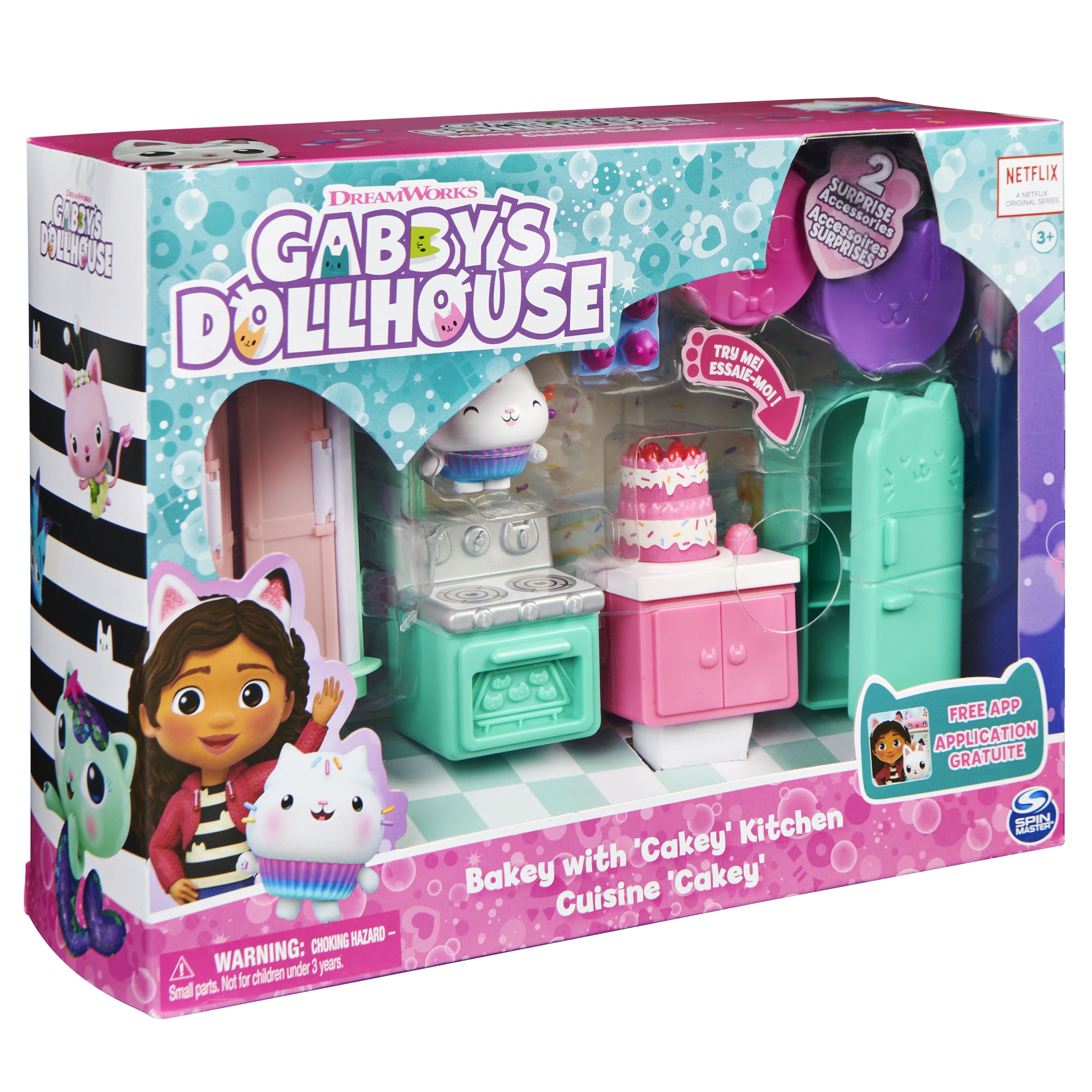 Gabby’s Dollhouse Habitaciones Deluxe La Casa de Muñecas de Gabby Spin Master modelos surtidos 8