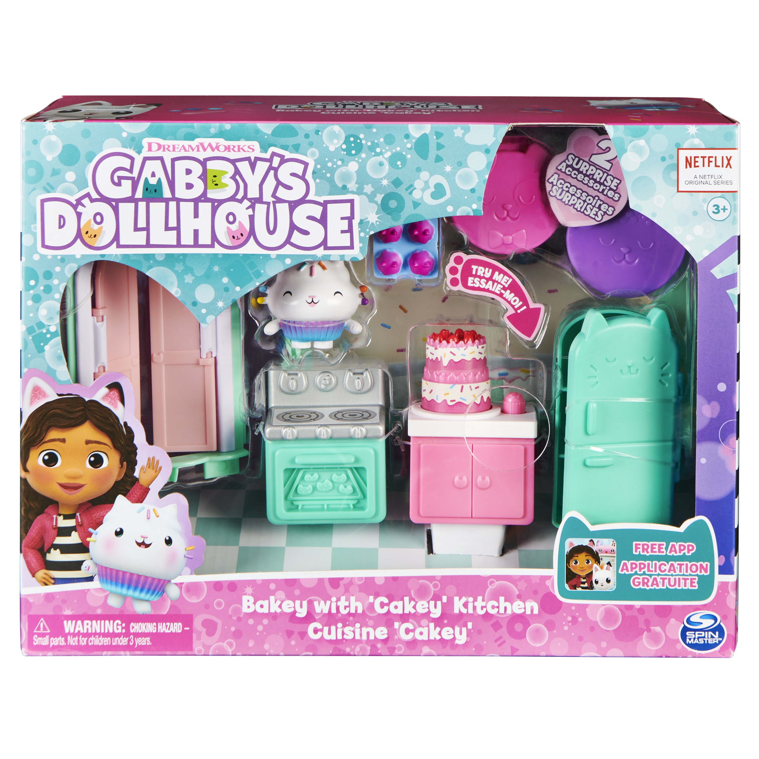 Gabby’s Dollhouse Habitaciones Deluxe La Casa de Muñecas de Gabby Spin Master modelos surtidos 9