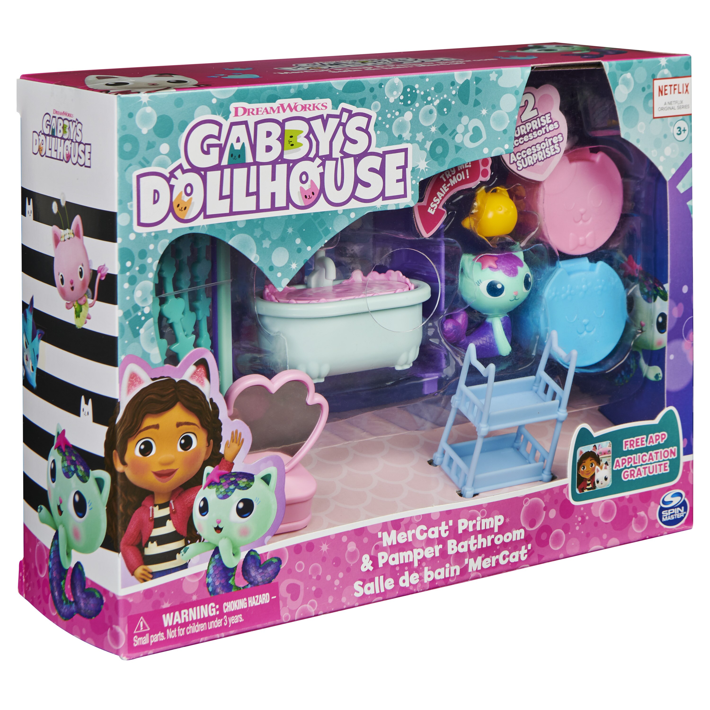 Gabby’s Dollhouse Habitaciones Deluxe La Casa de Muñecas de Gabby Spin Master modelos surtidos 10