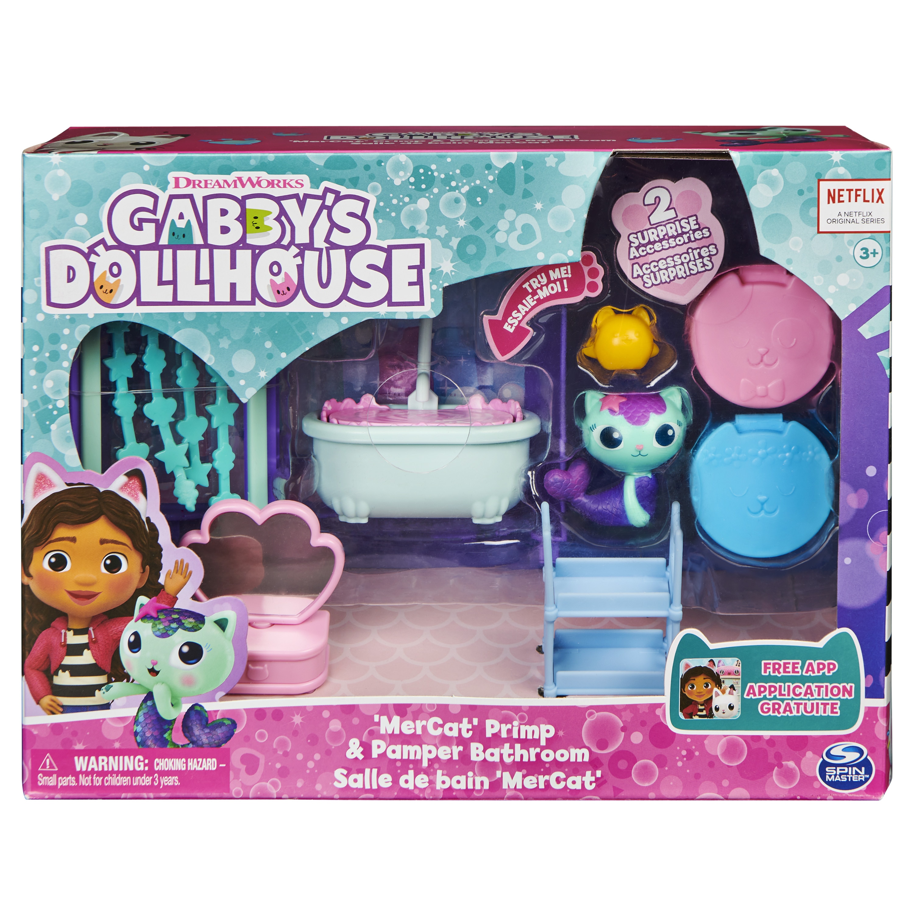 Gabby’s Dollhouse Habitaciones Deluxe La Casa de Muñecas de Gabby Spin Master modelos surtidos 11