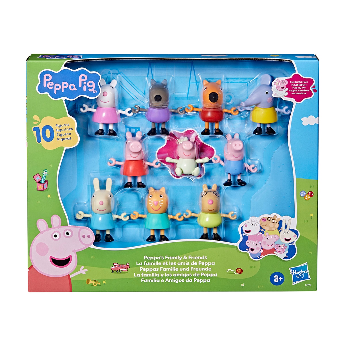 Imagen 0 de Vehículo y playset Peppa Pig Peppa's Family & Friends Hasbro
