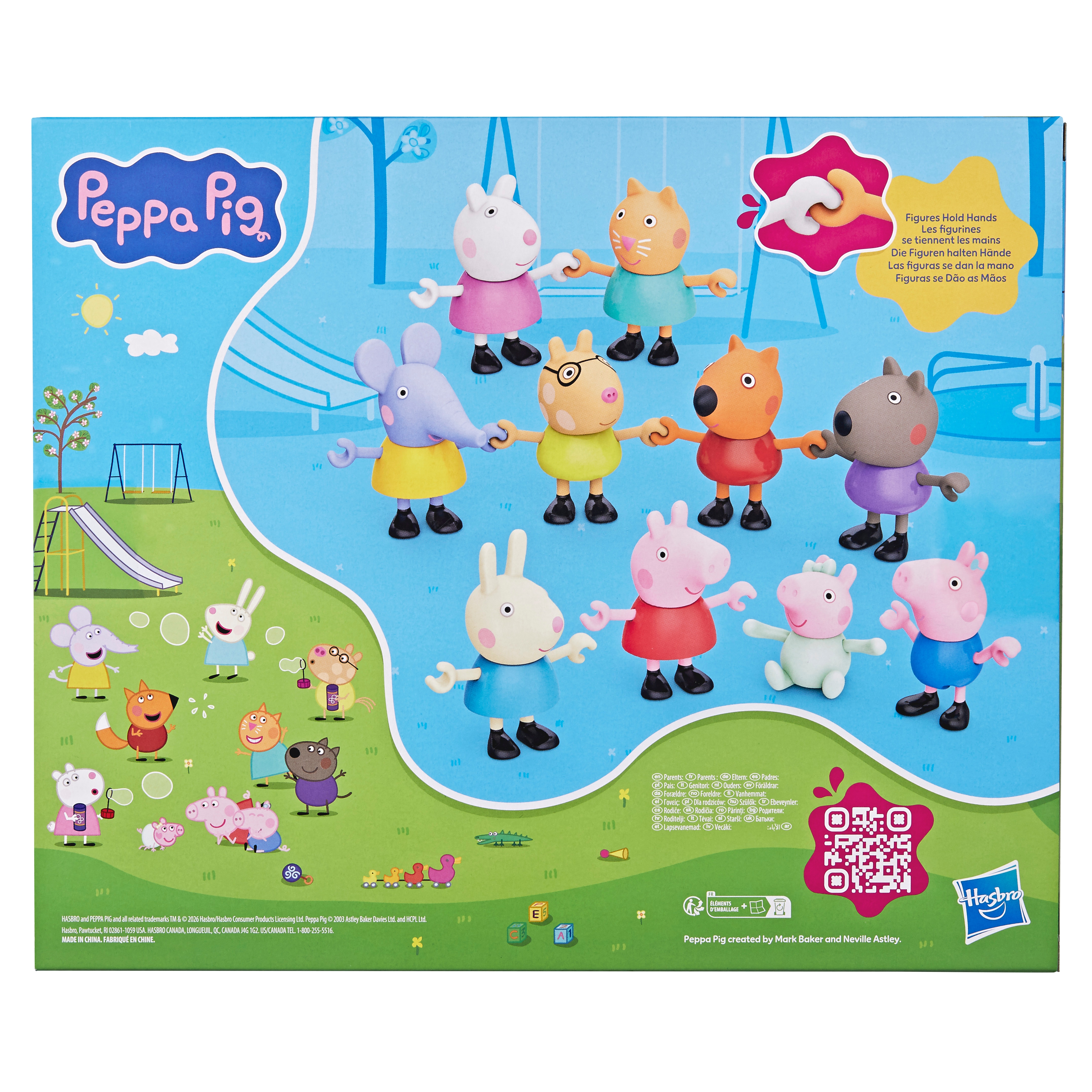 Vehículo y playset Peppa Pig Peppa's Family & Friends Hasbro 3