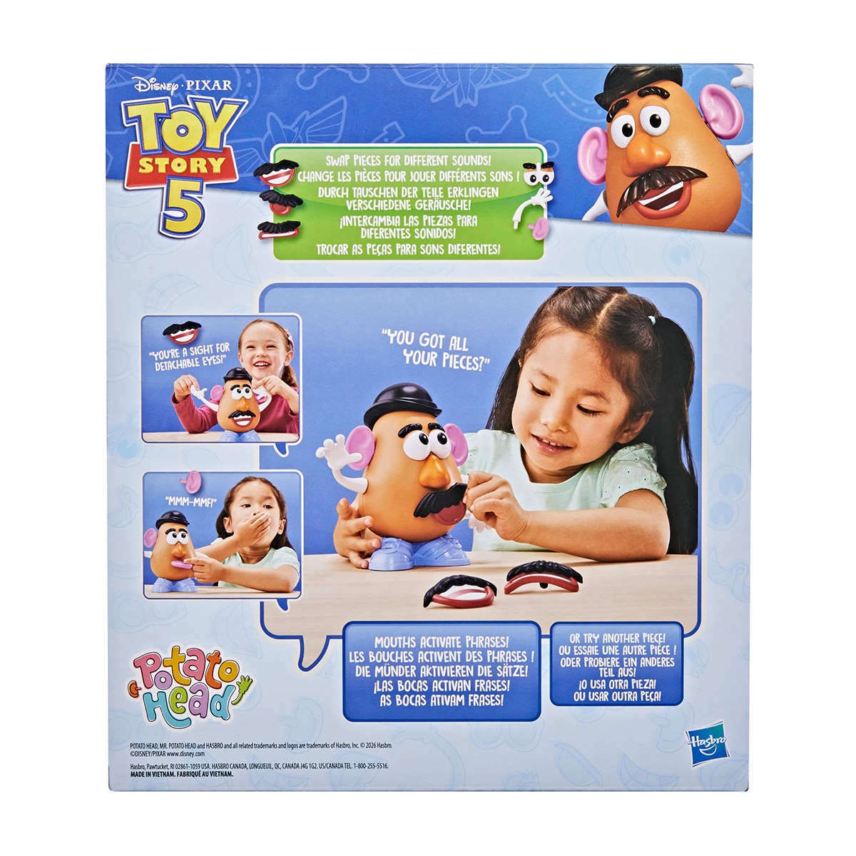 Imagen 3 de Kit de construcción Toy Story 5 Mr Potato Parlanchín Disney Pixar Hasbro