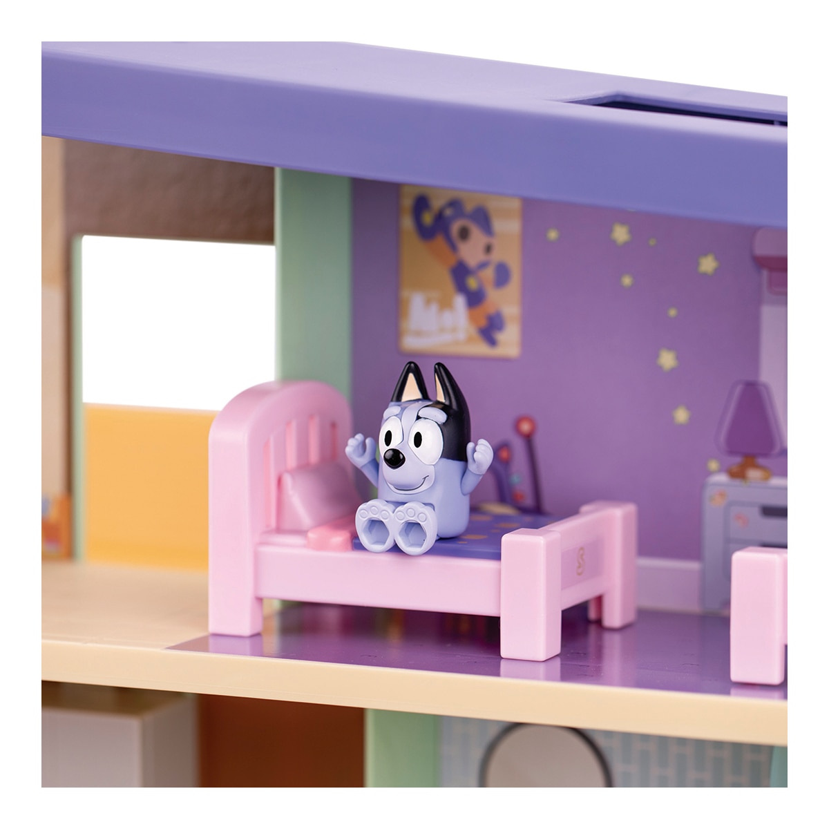 Playset Casa de Muffin. Incluye 10 accesorios y figura exclusiva de Muffin Bluey 4