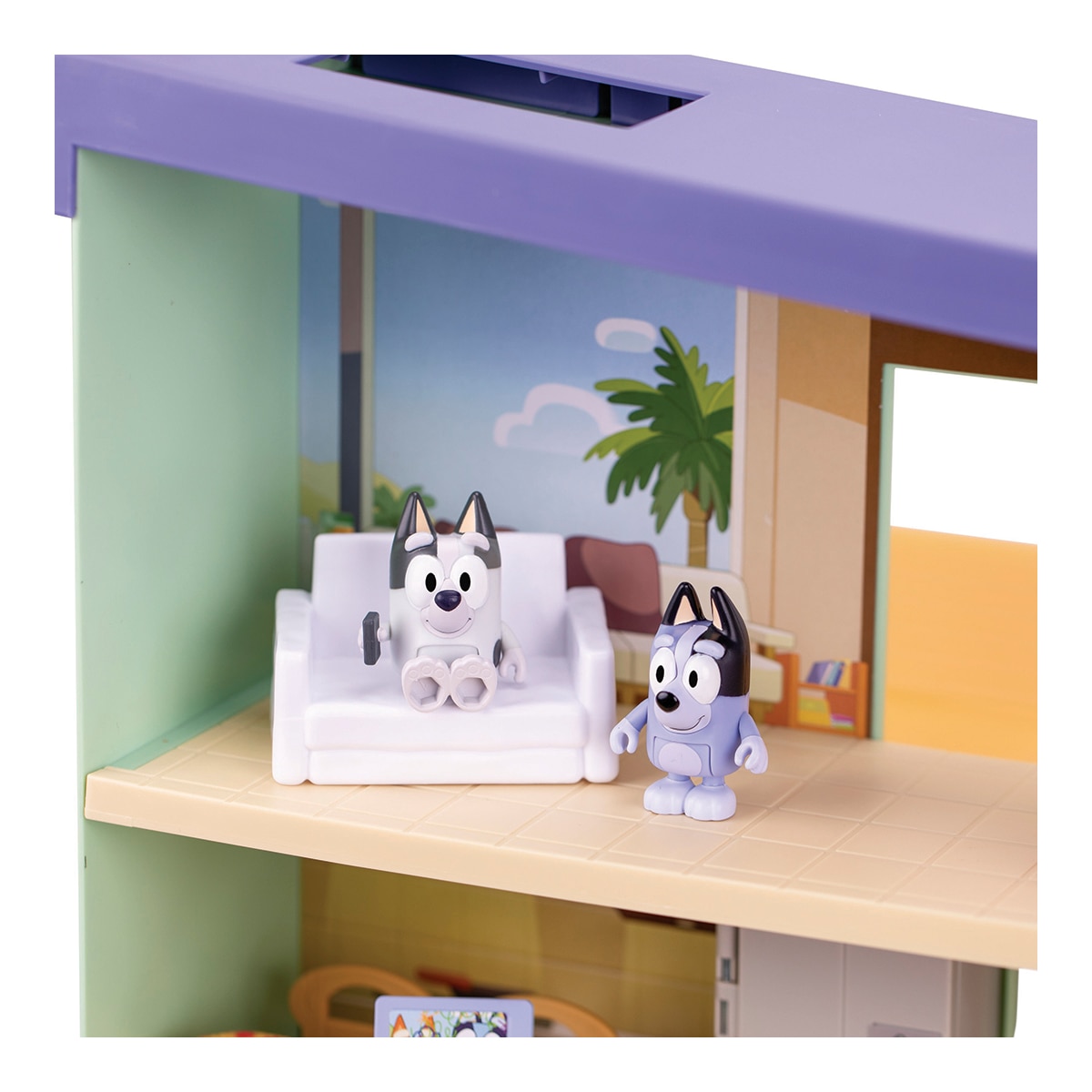 Playset Casa de Muffin. Incluye 10 accesorios y figura exclusiva de Muffin Bluey 5