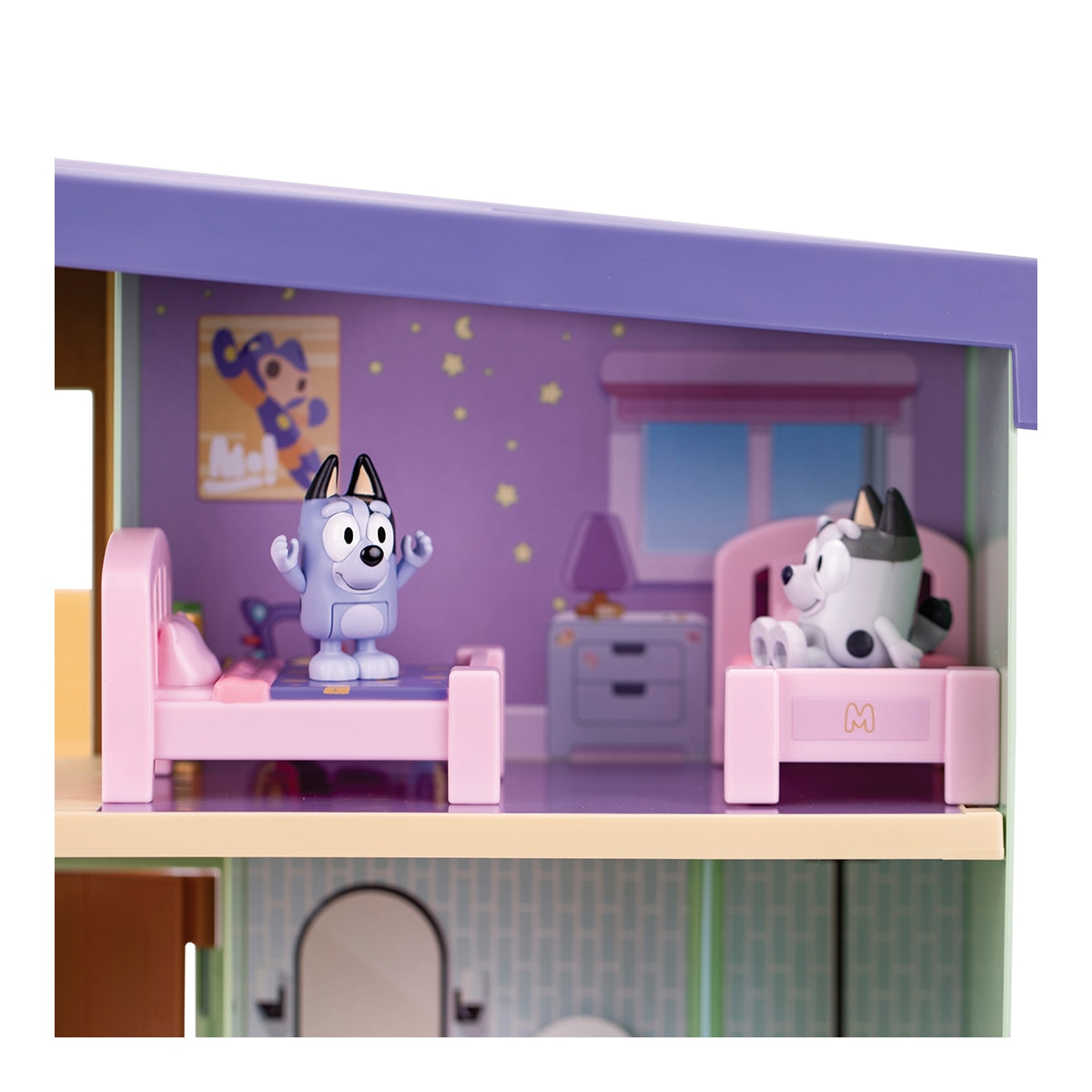Playset Casa de Muffin. Incluye 10 accesorios y figura exclusiva de Muffin Bluey 6