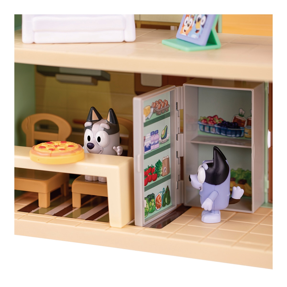 Playset Casa de Muffin. Incluye 10 accesorios y figura exclusiva de Muffin Bluey 8