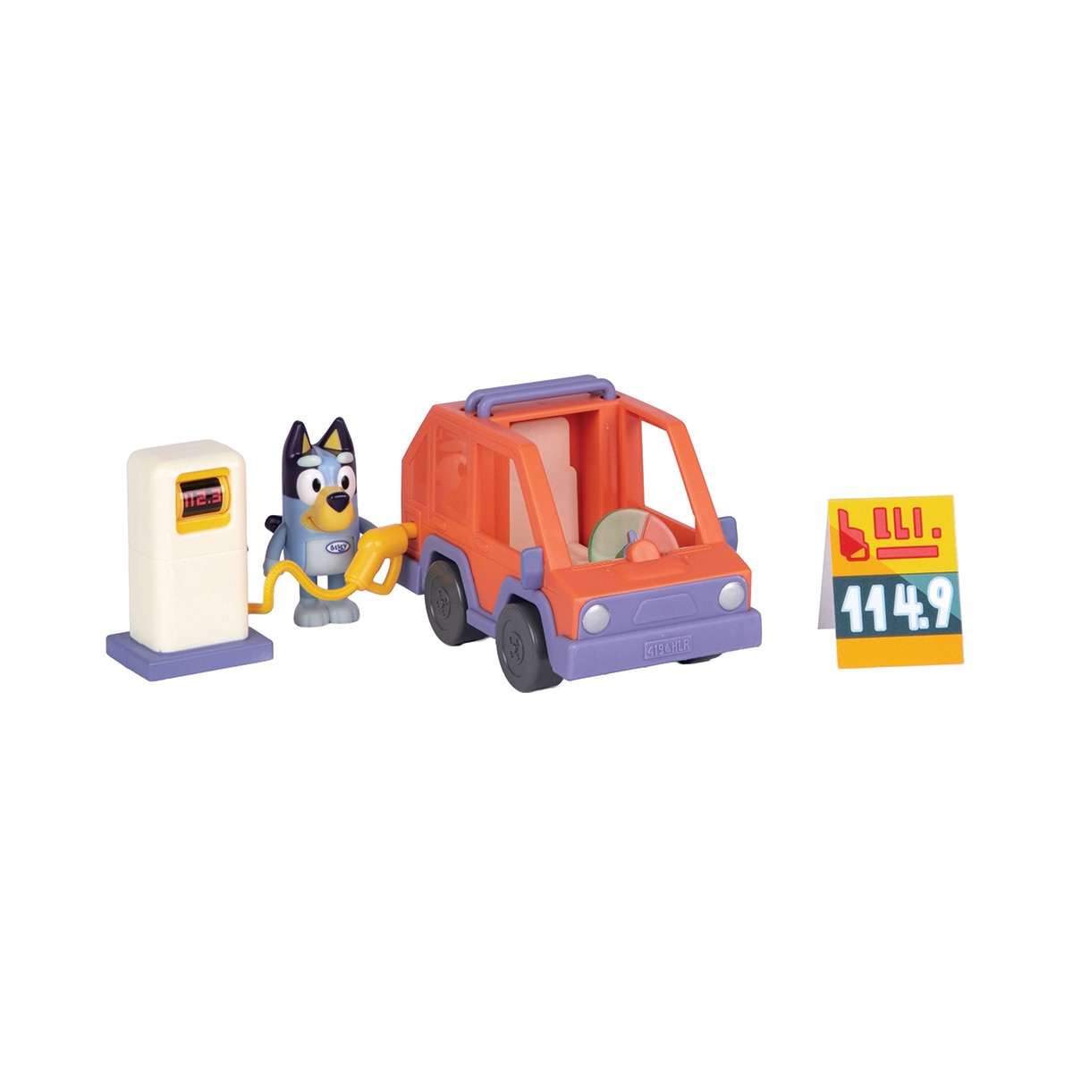Playset Túnel de Lavado. Incluye coche y 7 accesorios Bluey 3