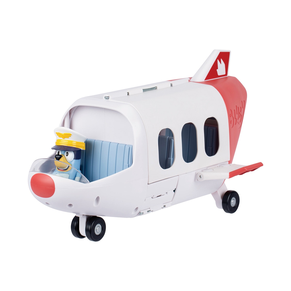 Playset Avión de Bluey. Incluye 1 figura de Bluey y 6 accesorios Bluey 4