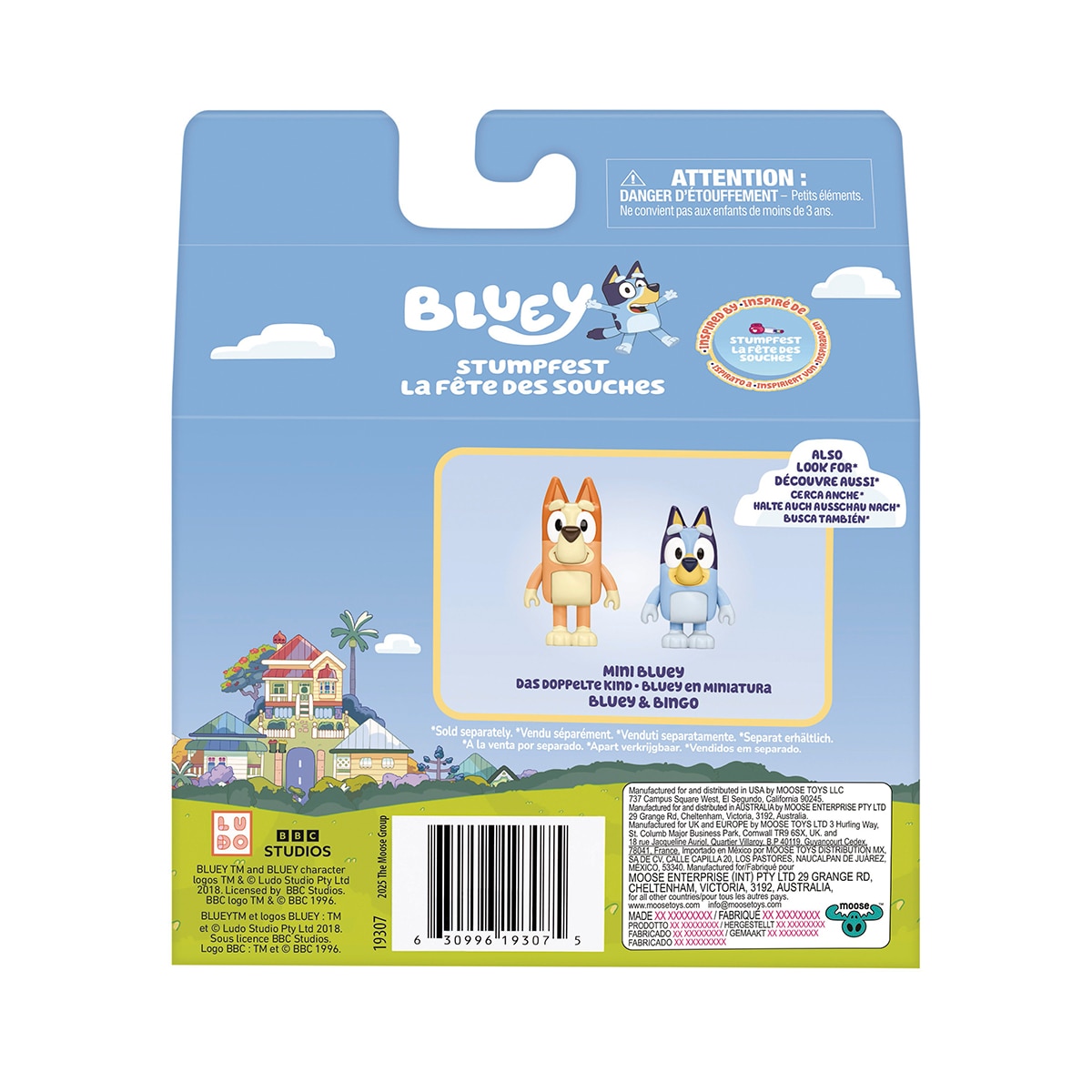 Bluey Pack de 2 Figuras Modelo sortido envio aleatório 5