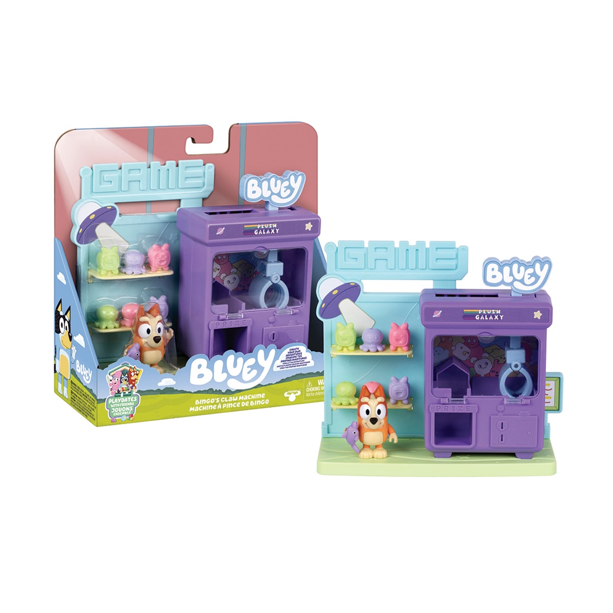 Imagen 0 de Playset Máquina de gancho de Bingo. Incluye figura exclusiva de Bingo Bluey
