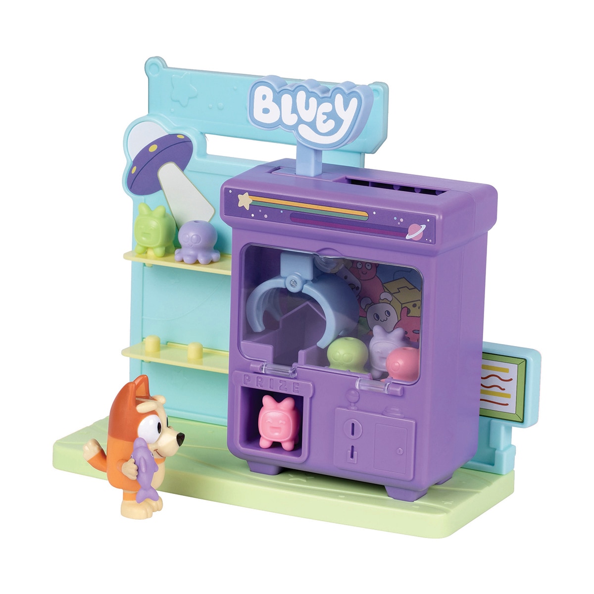 Playset Máquina de gancho de Bingo. Incluye figura exclusiva de Bingo Bluey 3