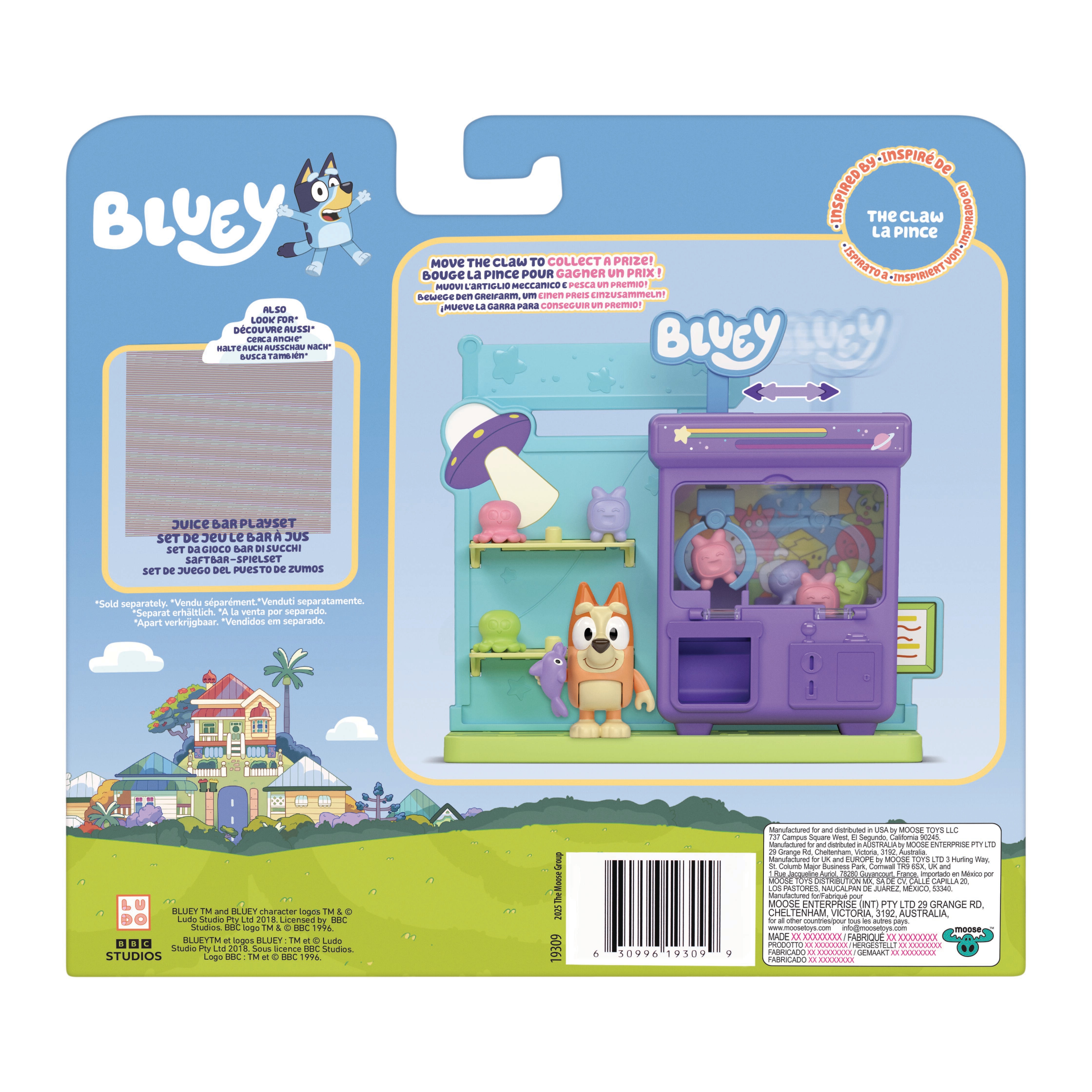 Playset Máquina de gancho de Bingo. Incluye figura exclusiva de Bingo Bluey 5