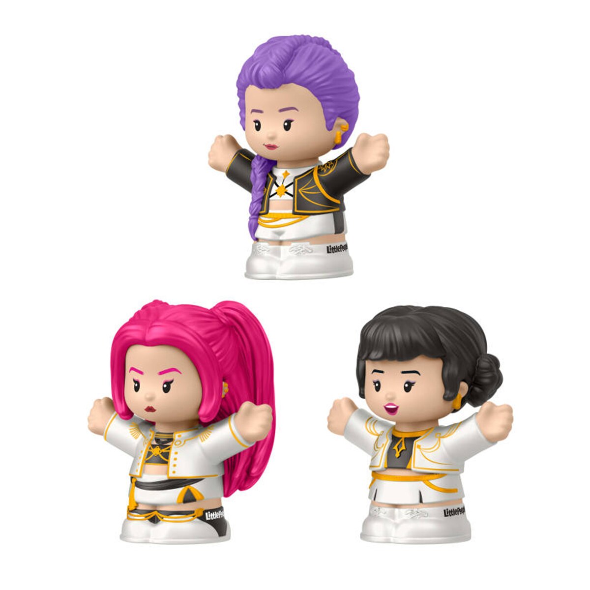 Imagen 2 de Figura Little People Collector Las guerreras K-pop HUNTR/X edición especial con 3 figuras y embalaje premium para fans de la película