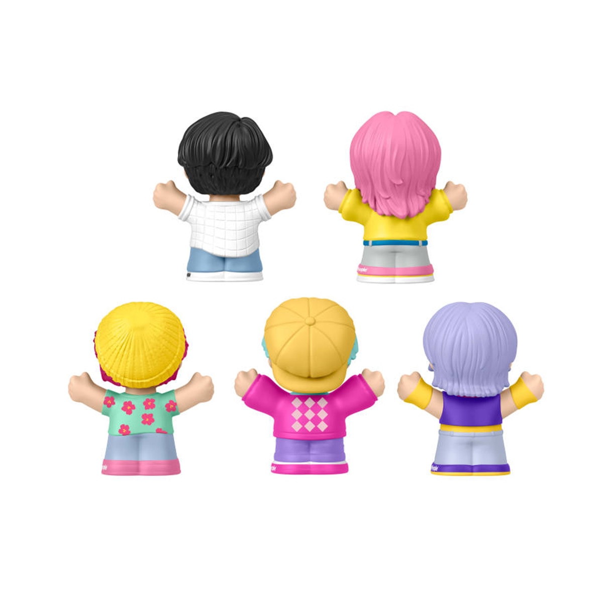 Figura Little People Collector Las guerreras K-pop Saja Boys edición especial con 5 figuras y embalaje premium para fans de la película 3