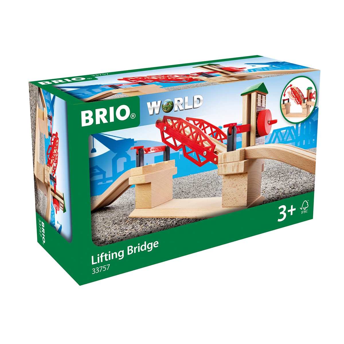 Imagen 0 de Bloques de construcción no eléctricos. Puente levadizo Brio