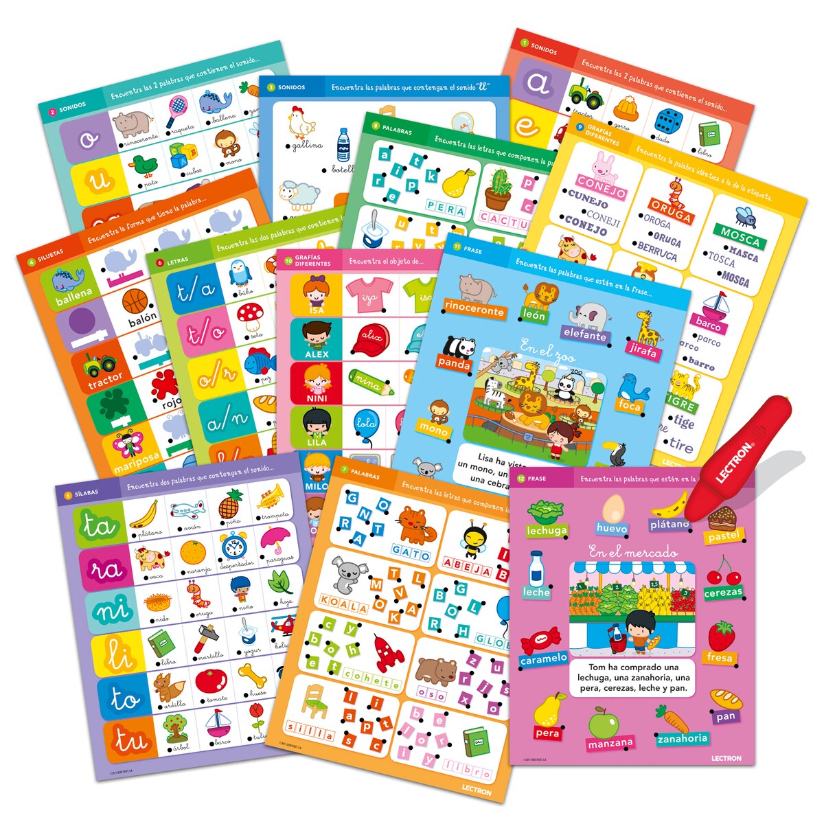 Lectron lápiz primeras lecturas 3