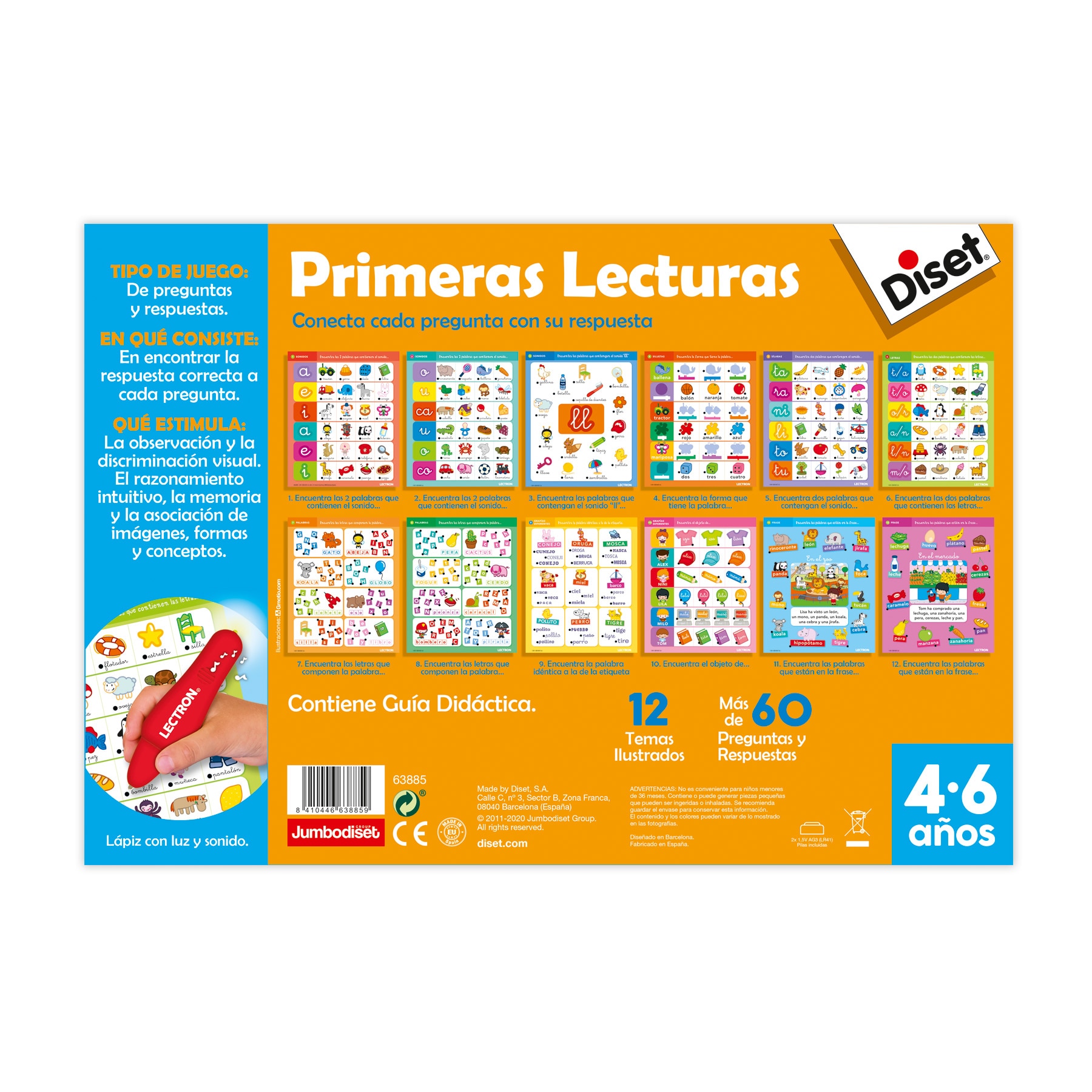 Lectron lápiz primeras lecturas 5
