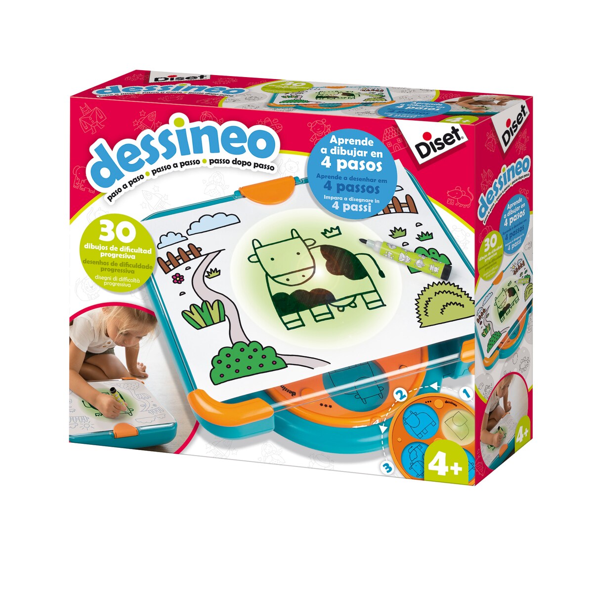 Dessineo aprende a Desenhar - passo a passo Diset 11