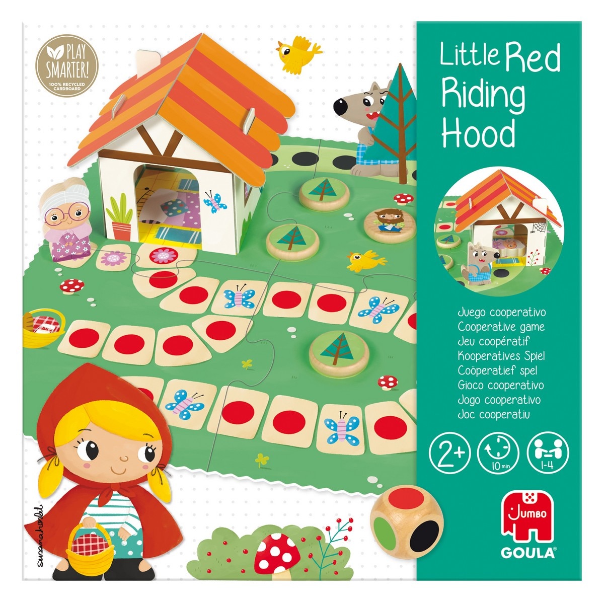 Juego de mesa Little red ridding hood Juguete de Madera Goula 2