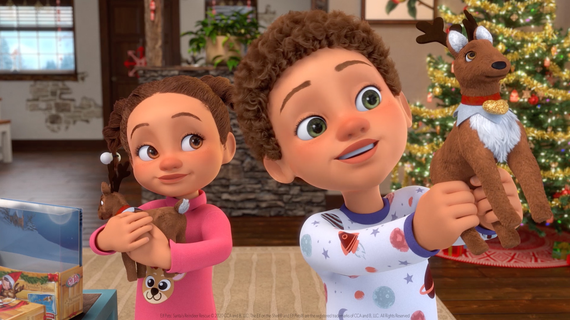 The elf on the shelf: Elf pets, cuento y peluche reno 9