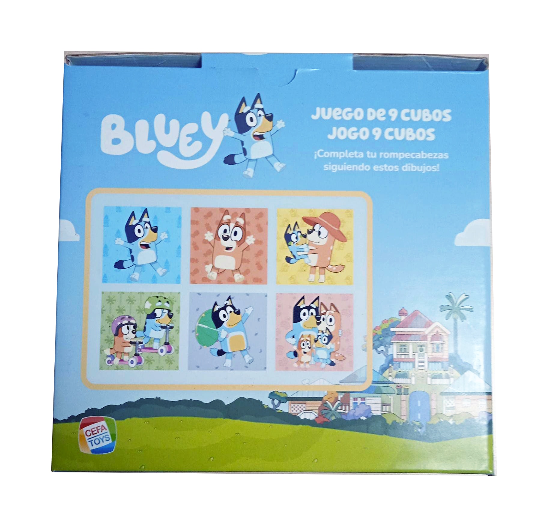 Rompecabezas 9 Cubos Bluey 3