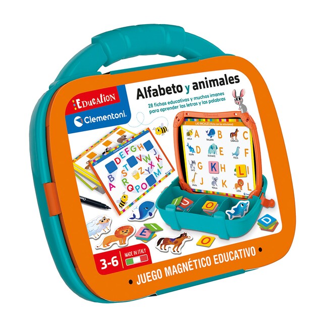 Imagen 0 de Education Clementoni- Maletín Magnético Alfabeto