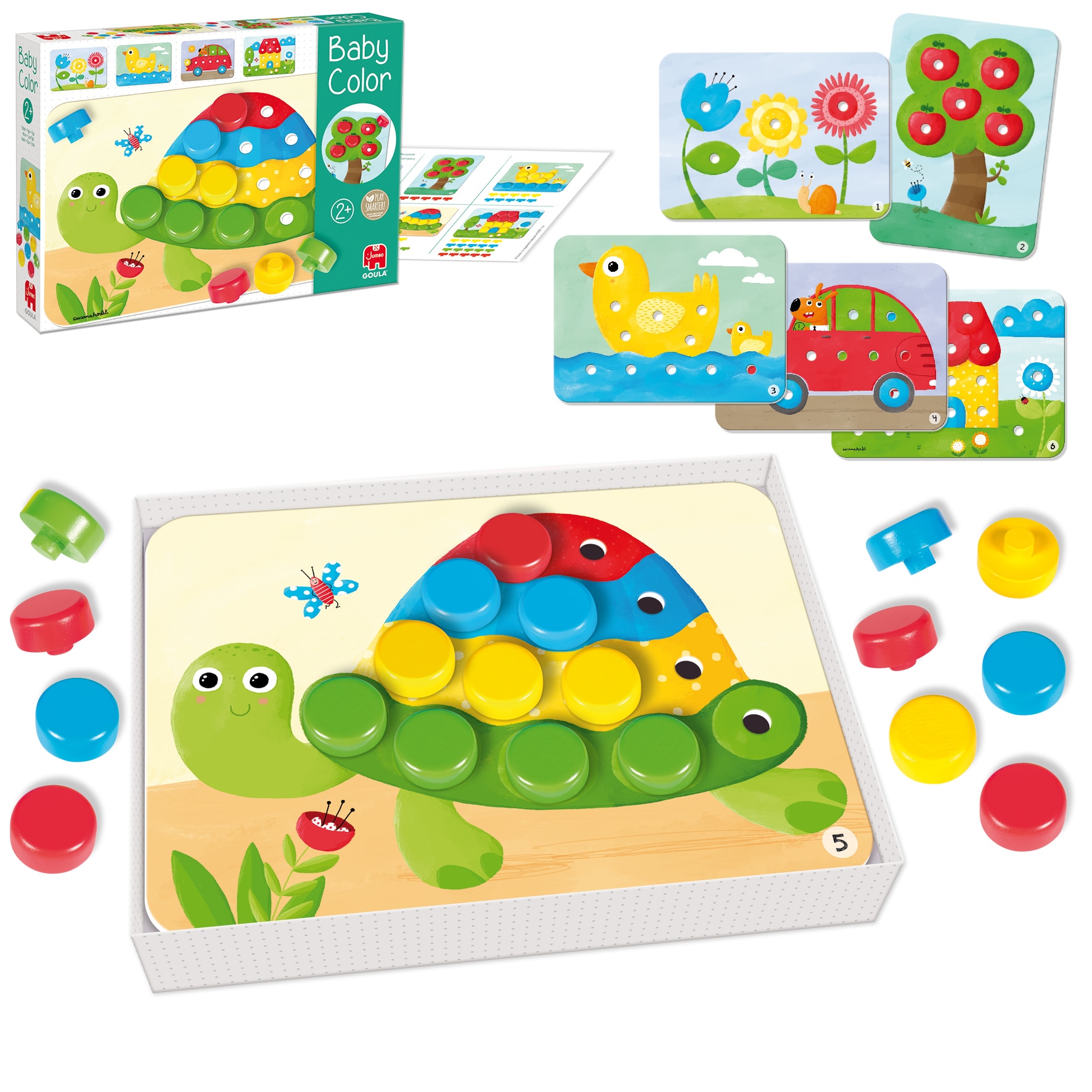 Juego educativo Baby Color Goula 2