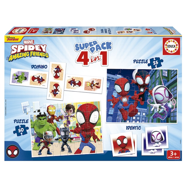 Puzzles Superpack Spidey & His Amazing Friends Educa