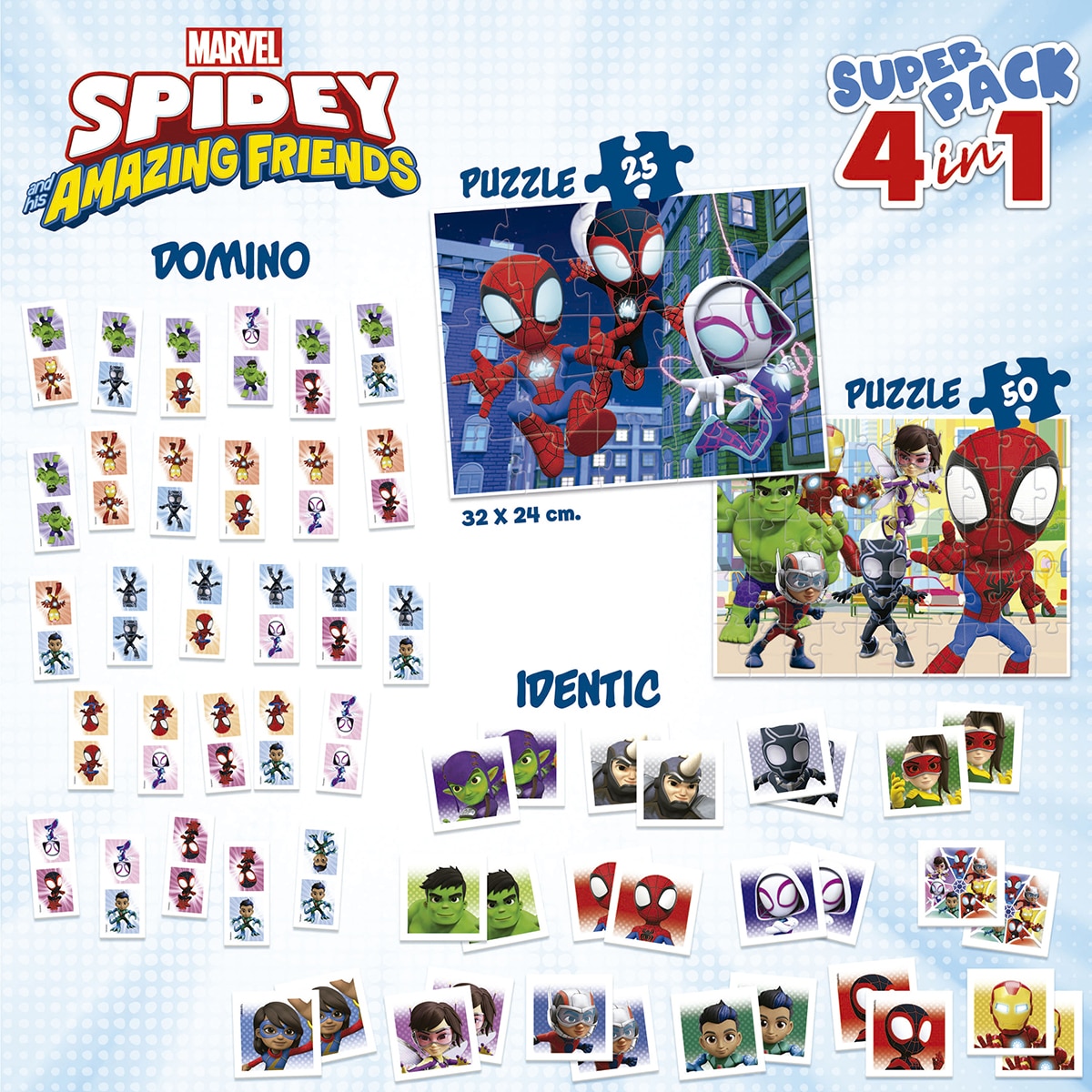 Puzzles Superpack Spidey & His Amazing Friends Educa 3