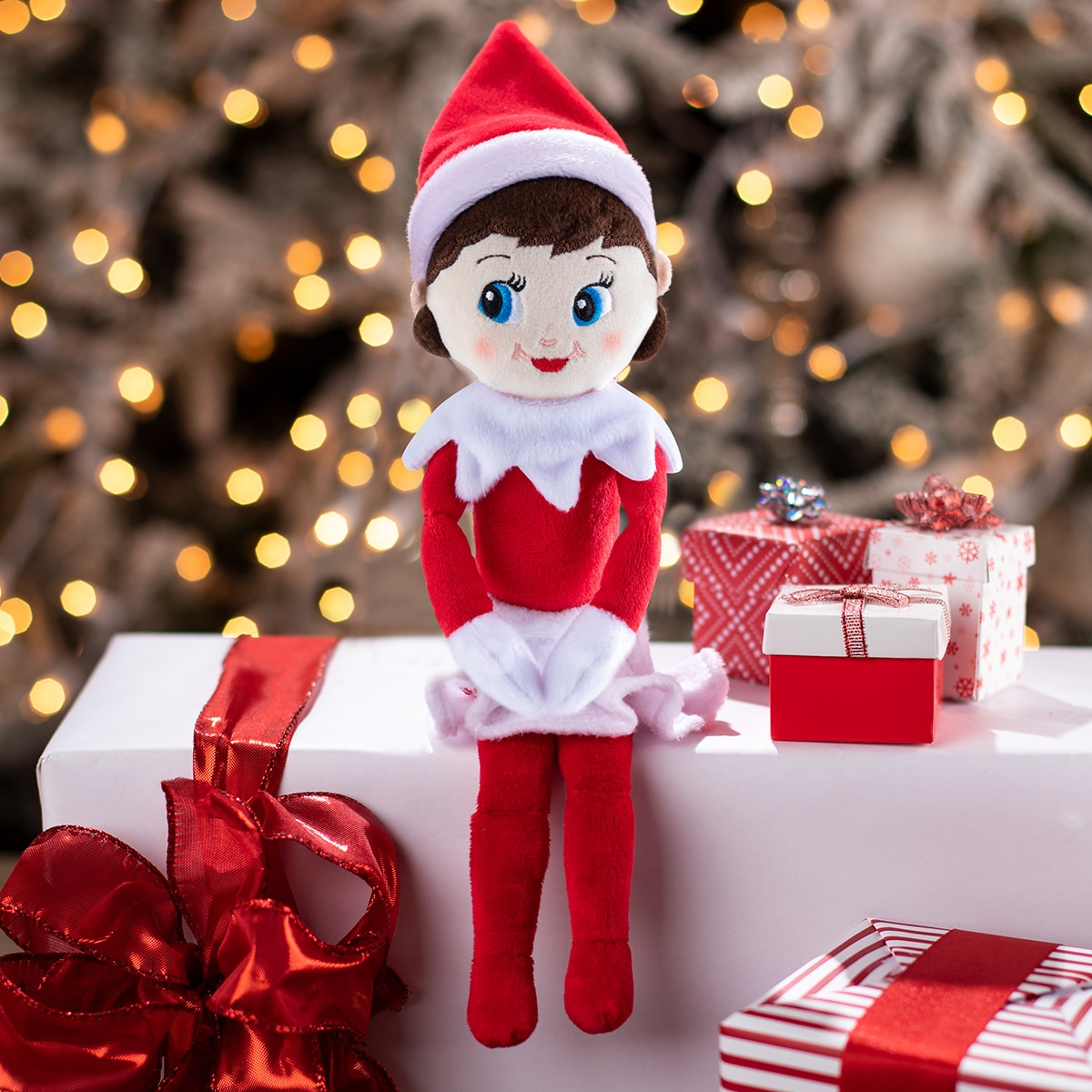 Peluche Elfo niña "Plushee Pal" The Elf on the Self Cefa Toys 2
