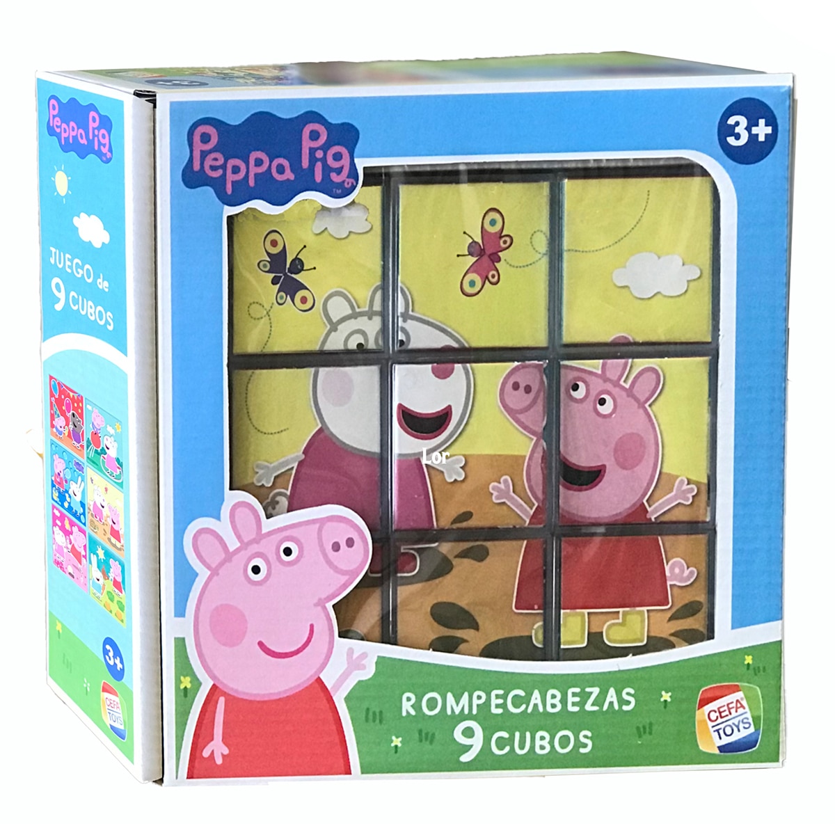 Rempecabezas 9 cubos Peppa Pig Cefa Toys 2