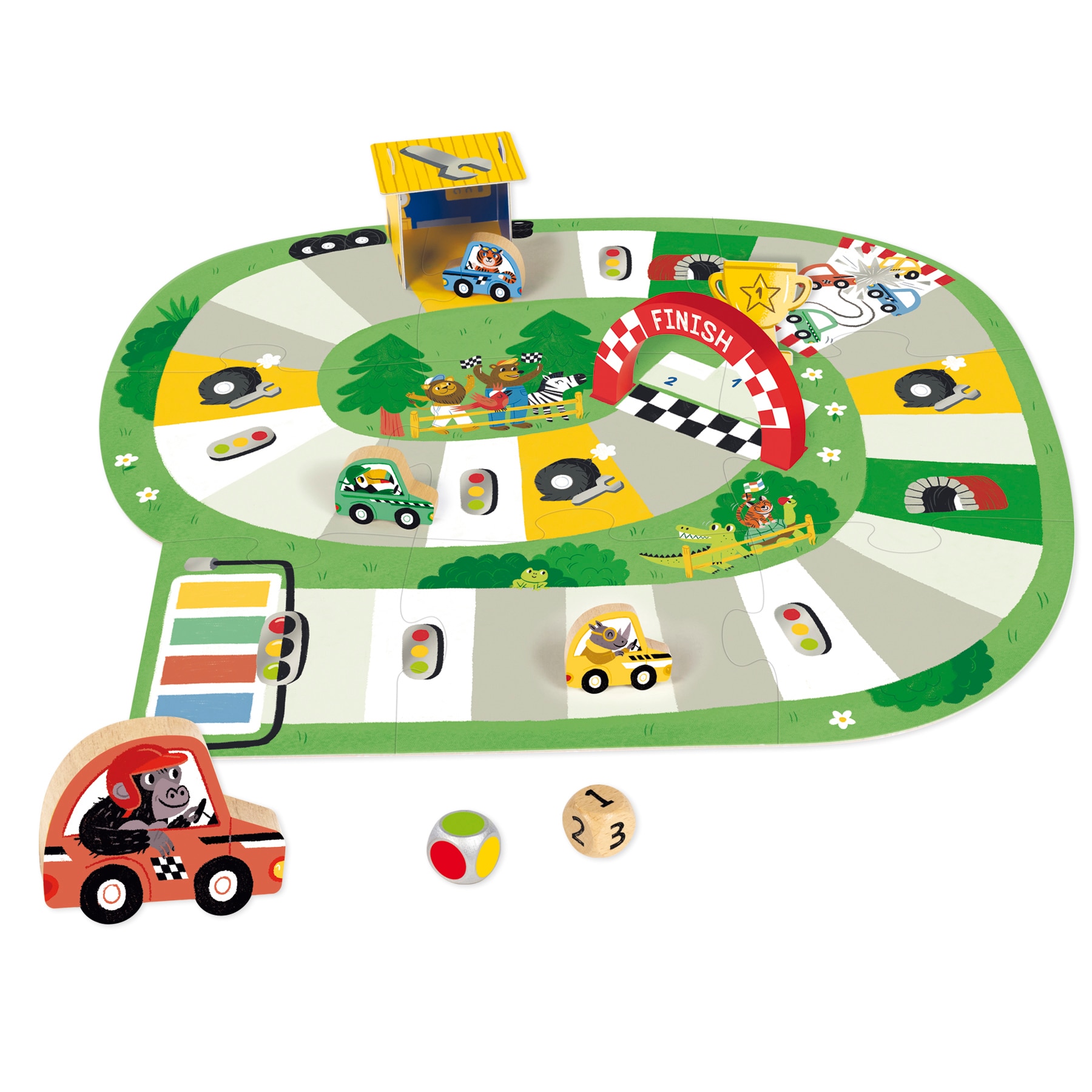 Jogo de Mesa a Minha Primeira Corrida Goula 8