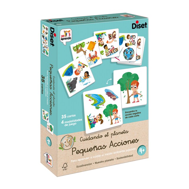 Juego educativo Buenos Hábitos Cuidando el Planeta Diset