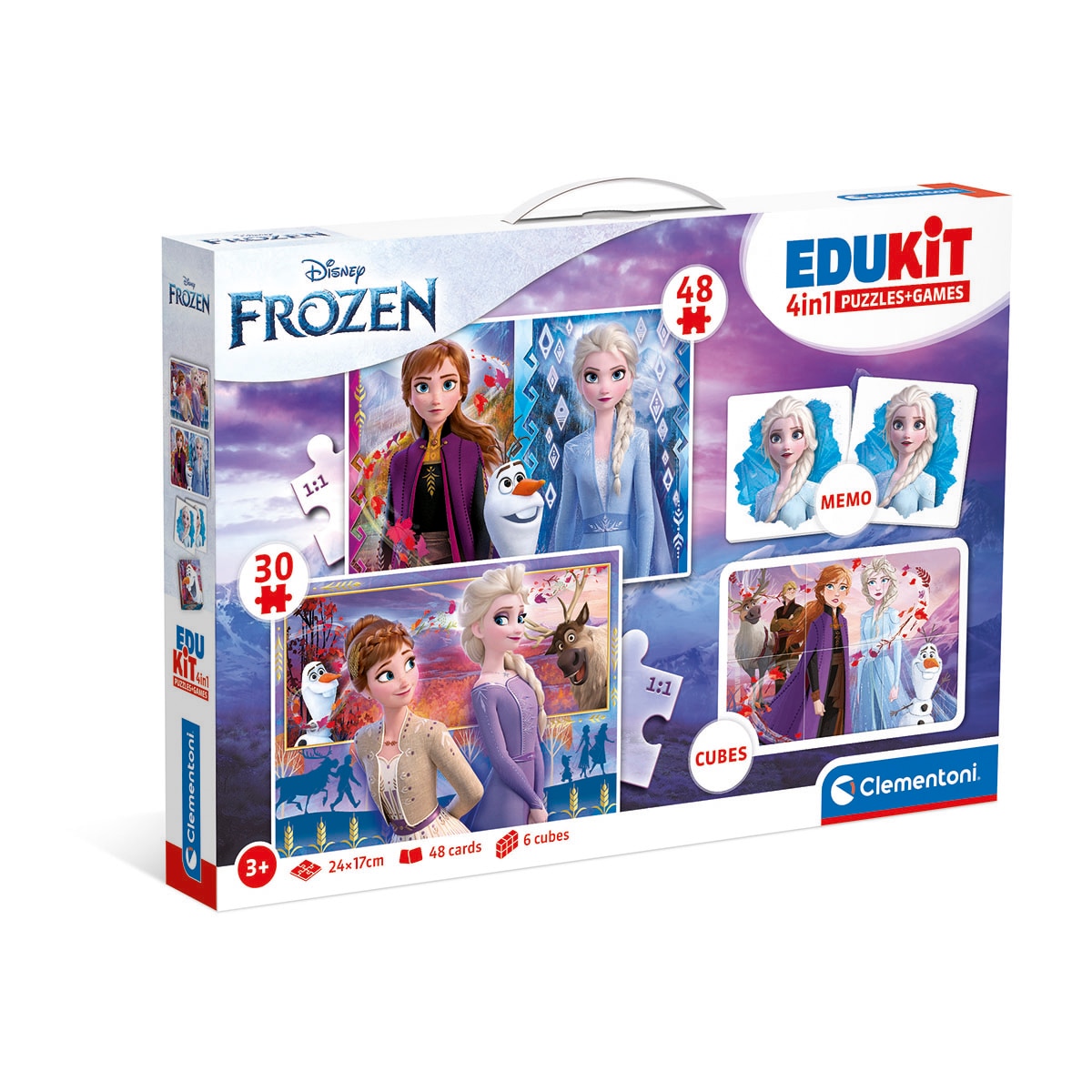Puzzle Edukit 4 en 1 - Frozen Clementoni · Clementoni · El Corte Inglés